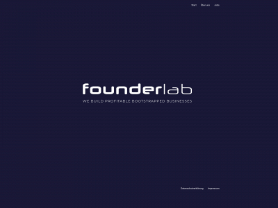 founderlab.eu snapshot
