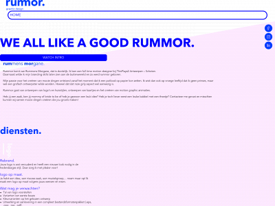 rummor.be snapshot