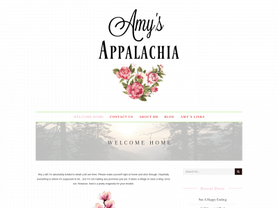 amysappalachia.com snapshot
