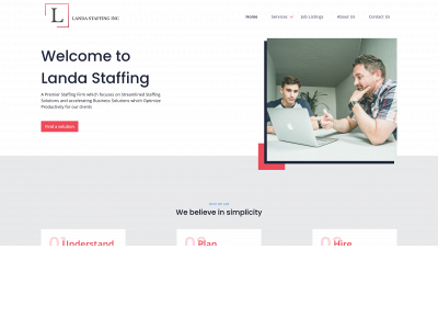 landastaffing.com snapshot