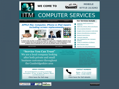 itm-computerservices.co.uk snapshot