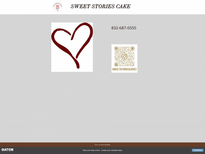 sweetstoriescake.com snapshot