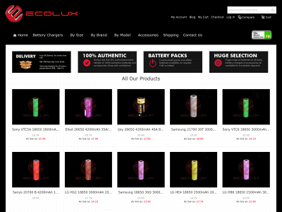 ecoluxshopdirect.co.uk snapshot