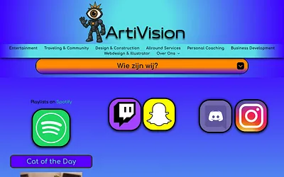 artivision.nl snapshot