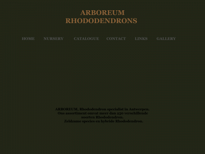 arboreum.be snapshot
