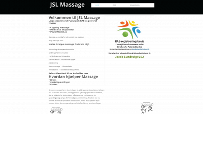 jslmassage.dk snapshot