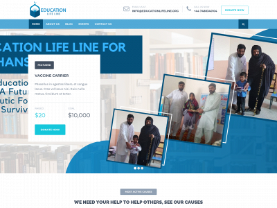 educationlifeline.org snapshot