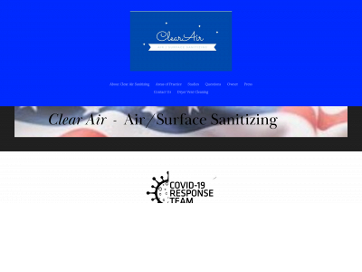 www.clearairsanitizing.com snapshot