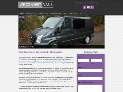 weconvertvans.co.uk snapshot