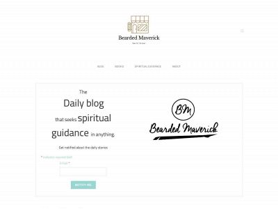 www.beardedmaverick.org snapshot