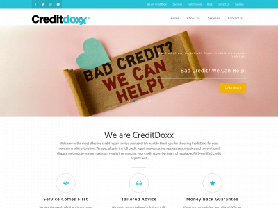 creditdoxx.com snapshot