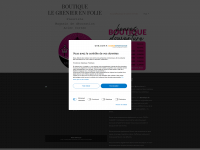 boutiquelegrenierenfolie.be snapshot