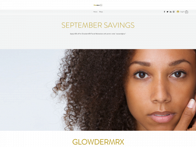 www.glowdermrx.com snapshot