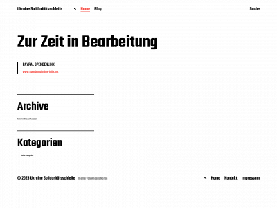 solidaritätsschleife.de snapshot