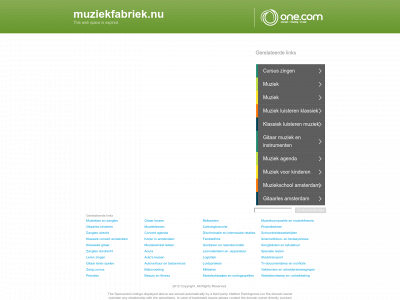 muziekfabriek.nu snapshot