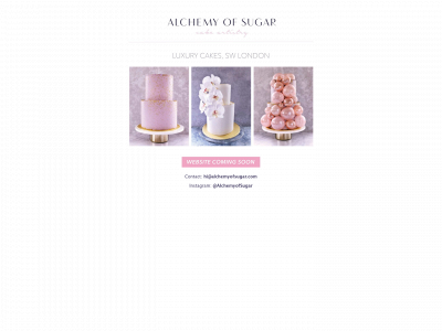 alchemyofsugar.com snapshot