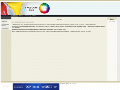 spaudosdazai.lt snapshot