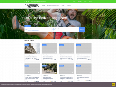 privatebelizeadventure.com snapshot