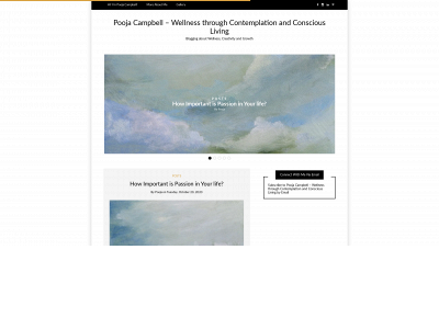 poojacampbell.com snapshot