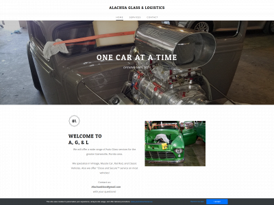 alachuaglassandlogisticsllc.com snapshot