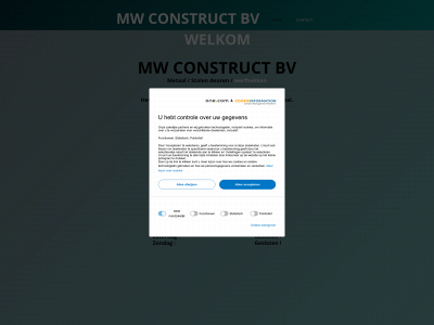 mwconstruct.be snapshot