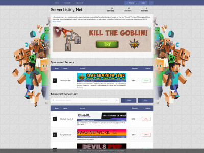 serverlisting.net snapshot
