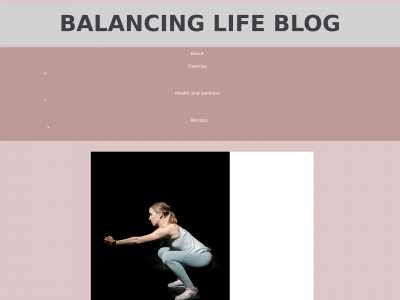 balancinglifeblog.com snapshot