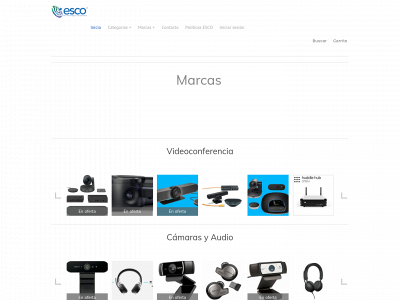 esco-mex.com snapshot