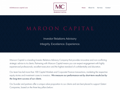maroon-capital.com snapshot