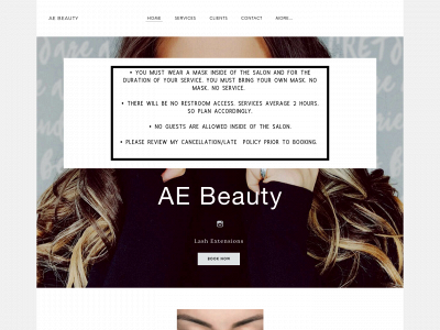 www.ae-beauty.com snapshot