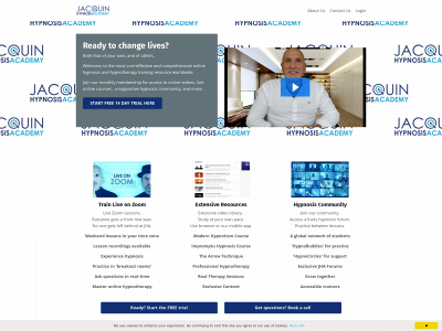jacquinhypnosisacademy.com snapshot