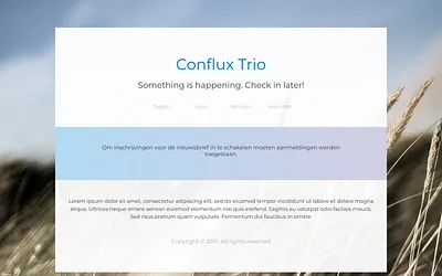 confluxtrio.nl snapshot