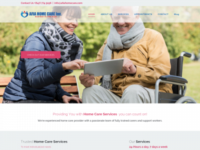 afiahomecare.com snapshot