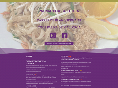 palmathaikitchen.es snapshot