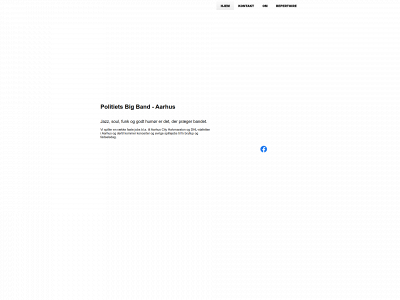 politietsbigband.dk snapshot