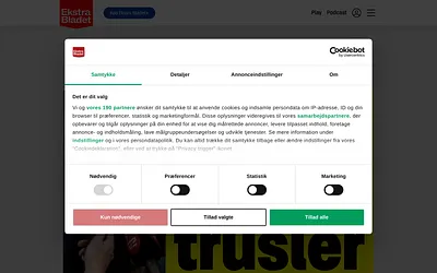 ekstrabladet.dk snapshot