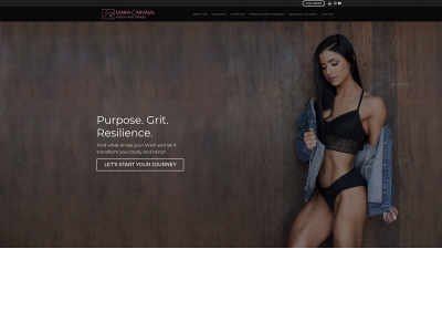 mariacarvajalfit.com snapshot