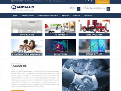 andalusglobal.com.kw snapshot