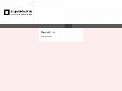 siljanfonster.se snapshot