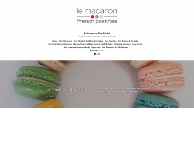 lemacaronbrookfield.com snapshot