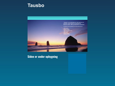 tausbo.dk snapshot