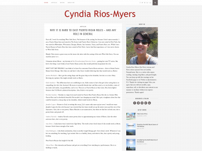 cyndiariosmyers.com snapshot