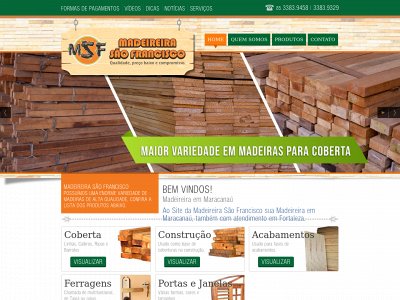 madeireirasaofranciscoce.com.br snapshot