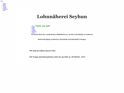 lohnnaeherei-seyhun.de snapshot