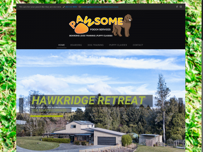 pawsomepoochservices.co.nz snapshot