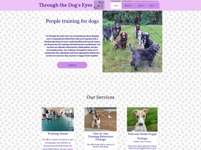 throughthedogseyes.com snapshot