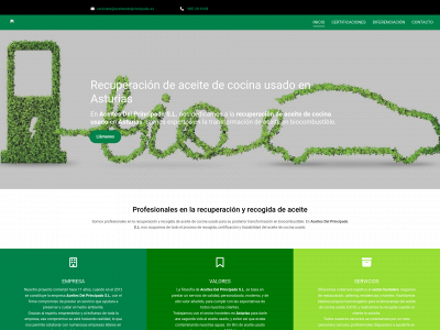 www.aceitesdelprincipado.com snapshot