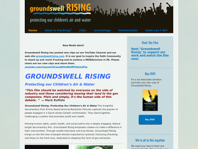 groundswellrising.com snapshot