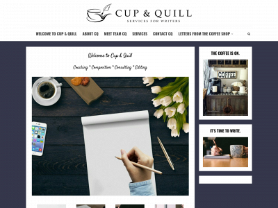 cupandquill.com snapshot