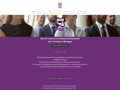 professional-education-services.com snapshot